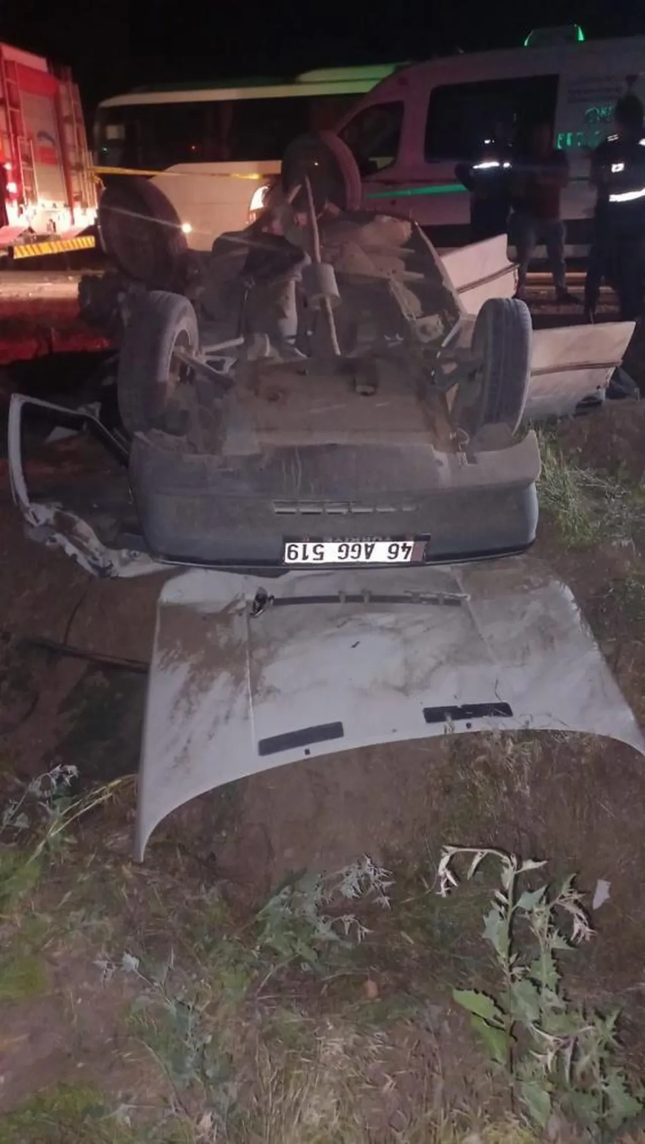 Kahramanmaraş'ta feci kaza: Baba ve kızı hayatını kaybetti