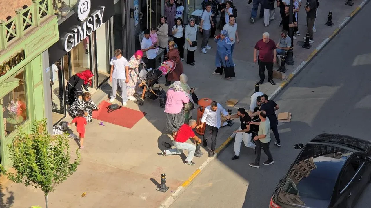 Karabük'te kadınlar saç baş birbirlerine girdi
