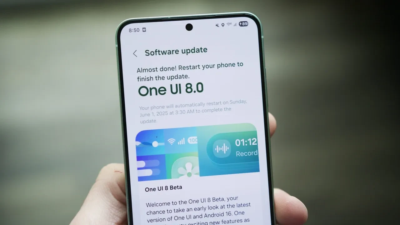 One UI 8 beta sürümü yayınlandı: Samsung telefonlardan popüler özellik kaldırıldı