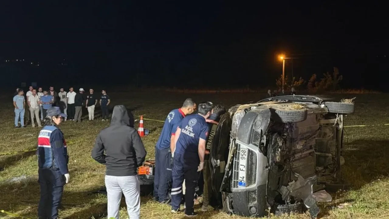 Sakarya'da Bayram arifesinde karı-kocayı ölüm ayırdı