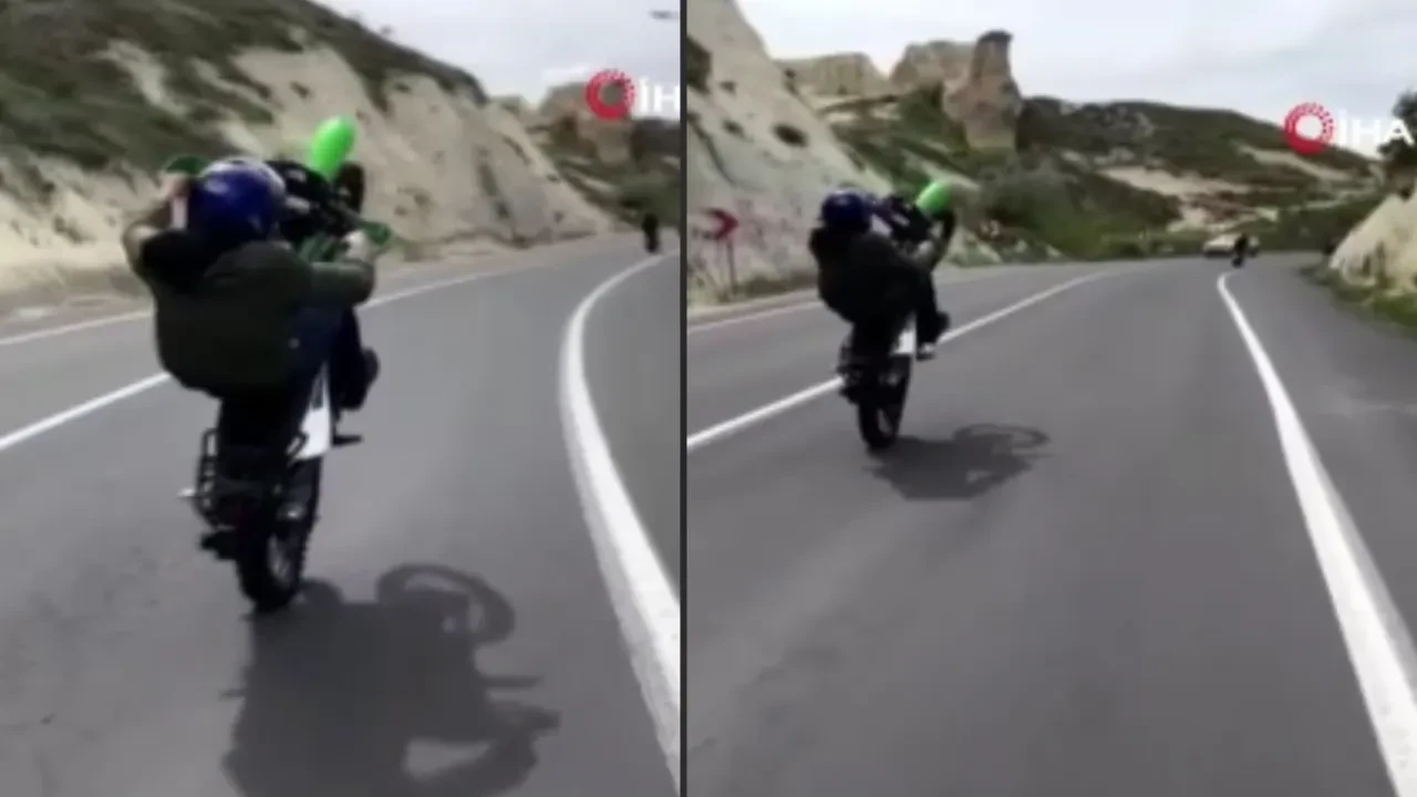 Sosyal medyada yayınlayınca yakayı ele verdi! Trafikte akrobatik hareketler pahalıya patladı