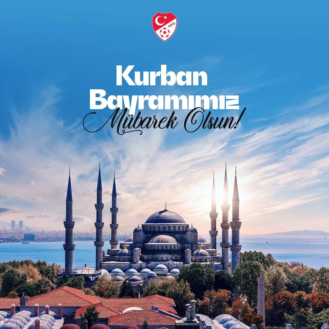 A Milli Futbol Takım'dan, Kurban Bayramı mesajları