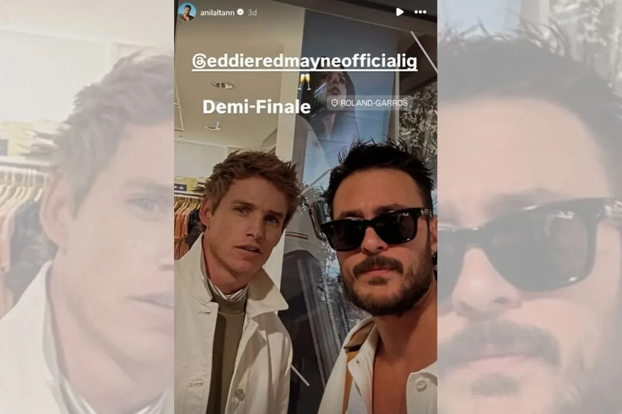 Anıl Altan ile Oscar ödüllü oyuncu aynı karede