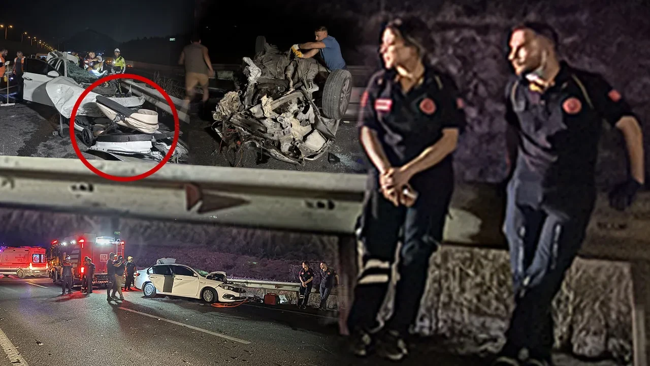 İzmir'de kahreden kaza! Anne ve baba öldü, 5 aylık bebekleri yaralı