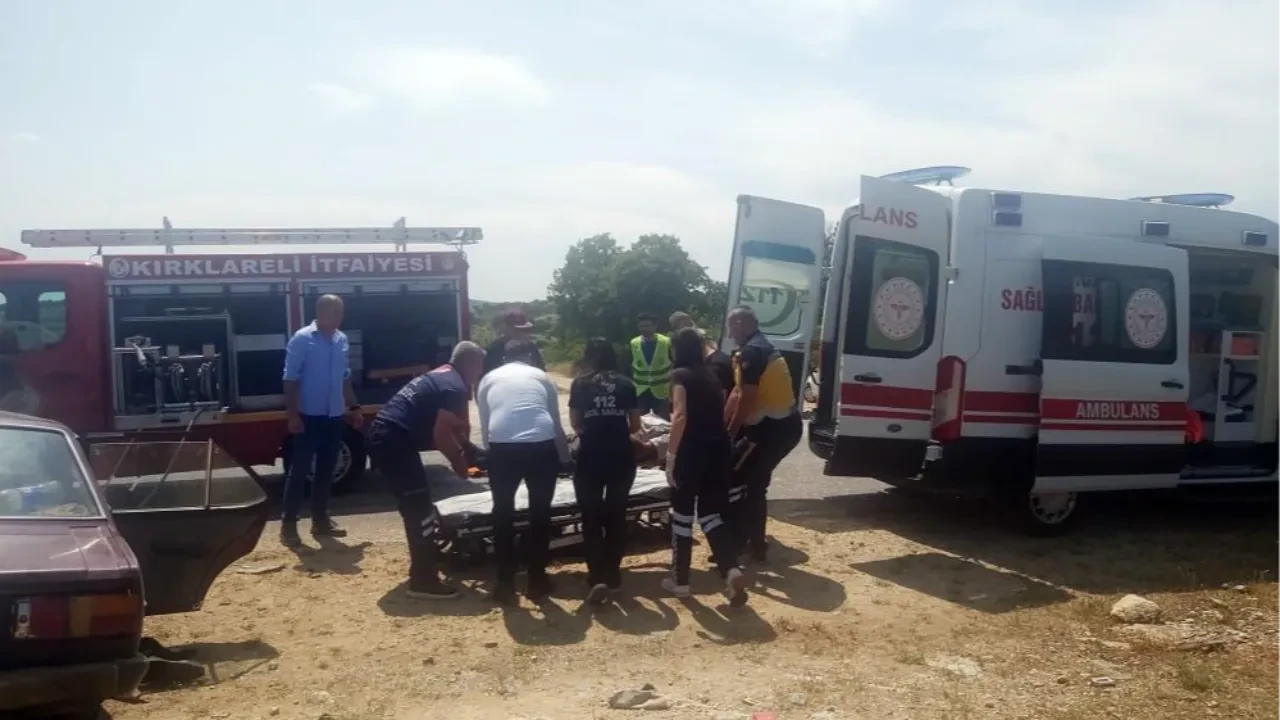 Kırklareli’nde zincirleme kaza: Ölü ve yaralılar var!