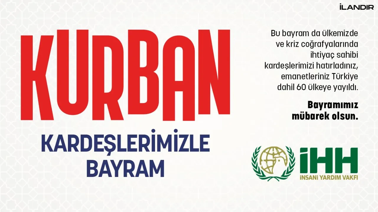 Kurban kardeşlerimizle bayram