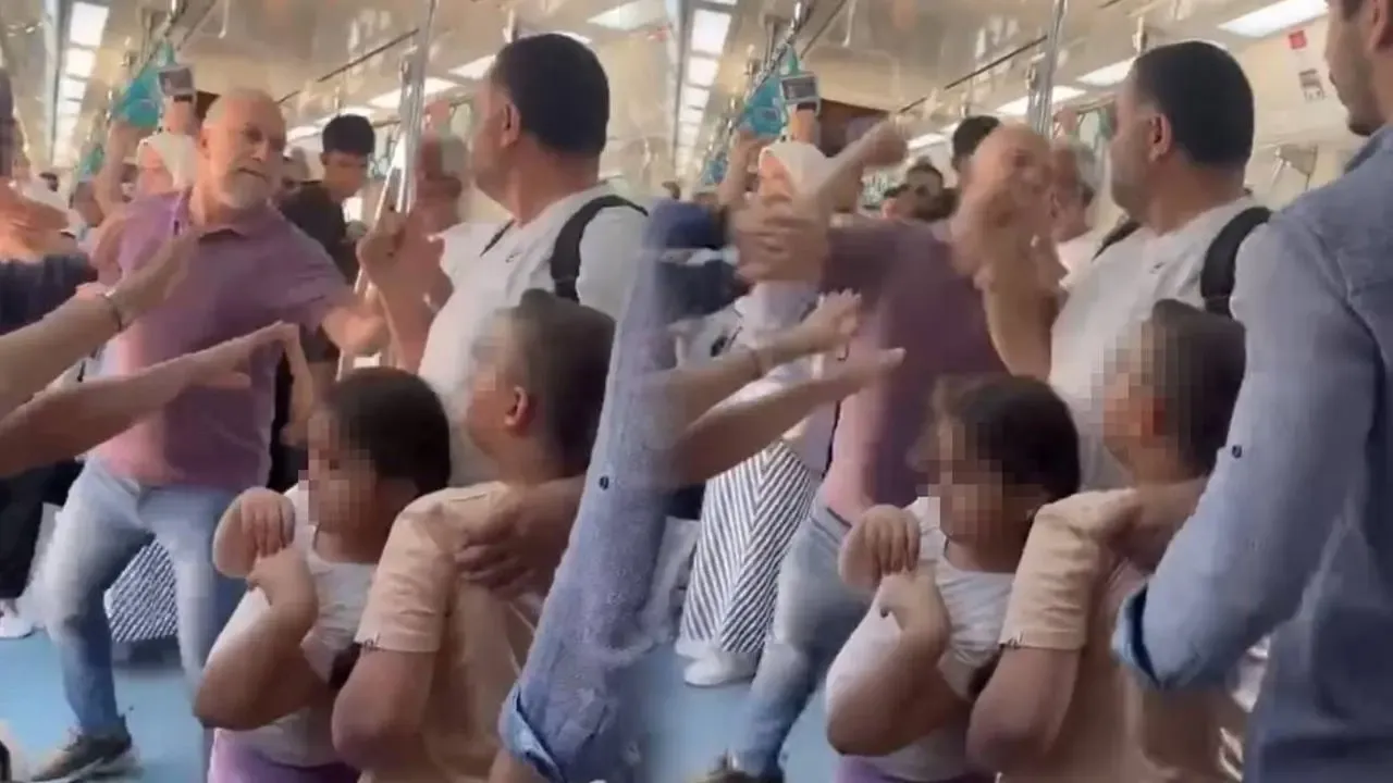Marmaray'daki yumruklu kavgada tutuklanan şüpheli serbest! Tahliye sonrası yaşananları anlattı