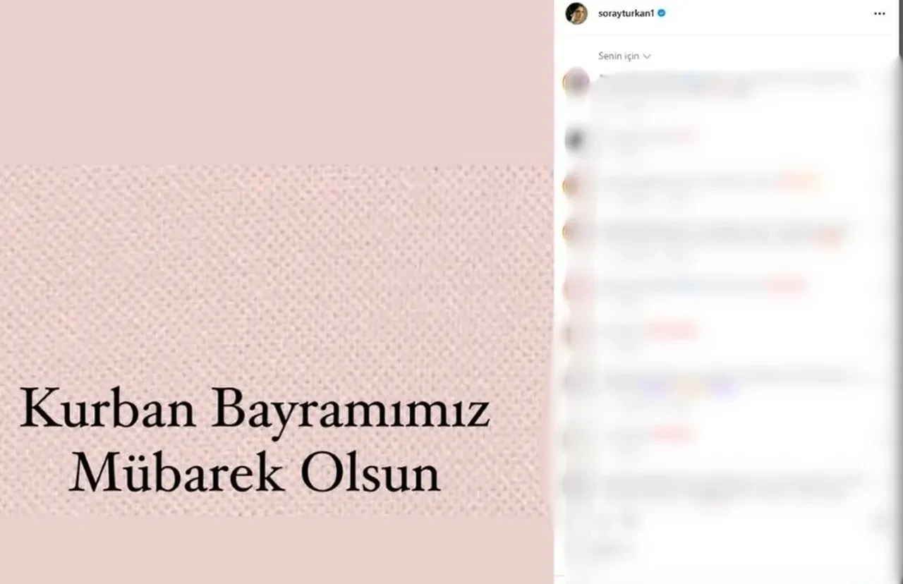 Ünlülerin Kurban Bayramı mesajları