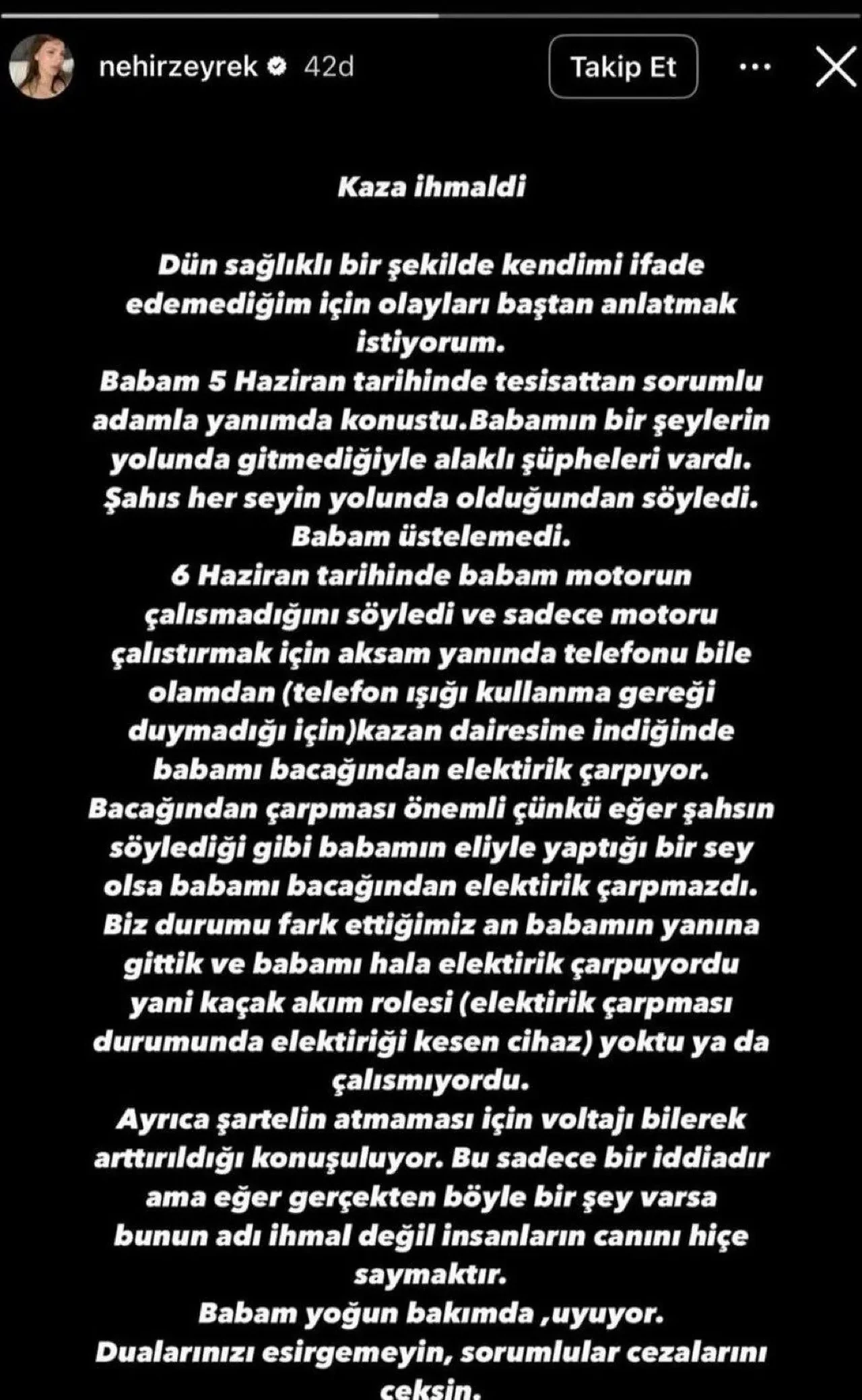 Ferdi Zeyrek'in kazasında ihmal mi var? Kızının sözleri dehşete düşürdü
