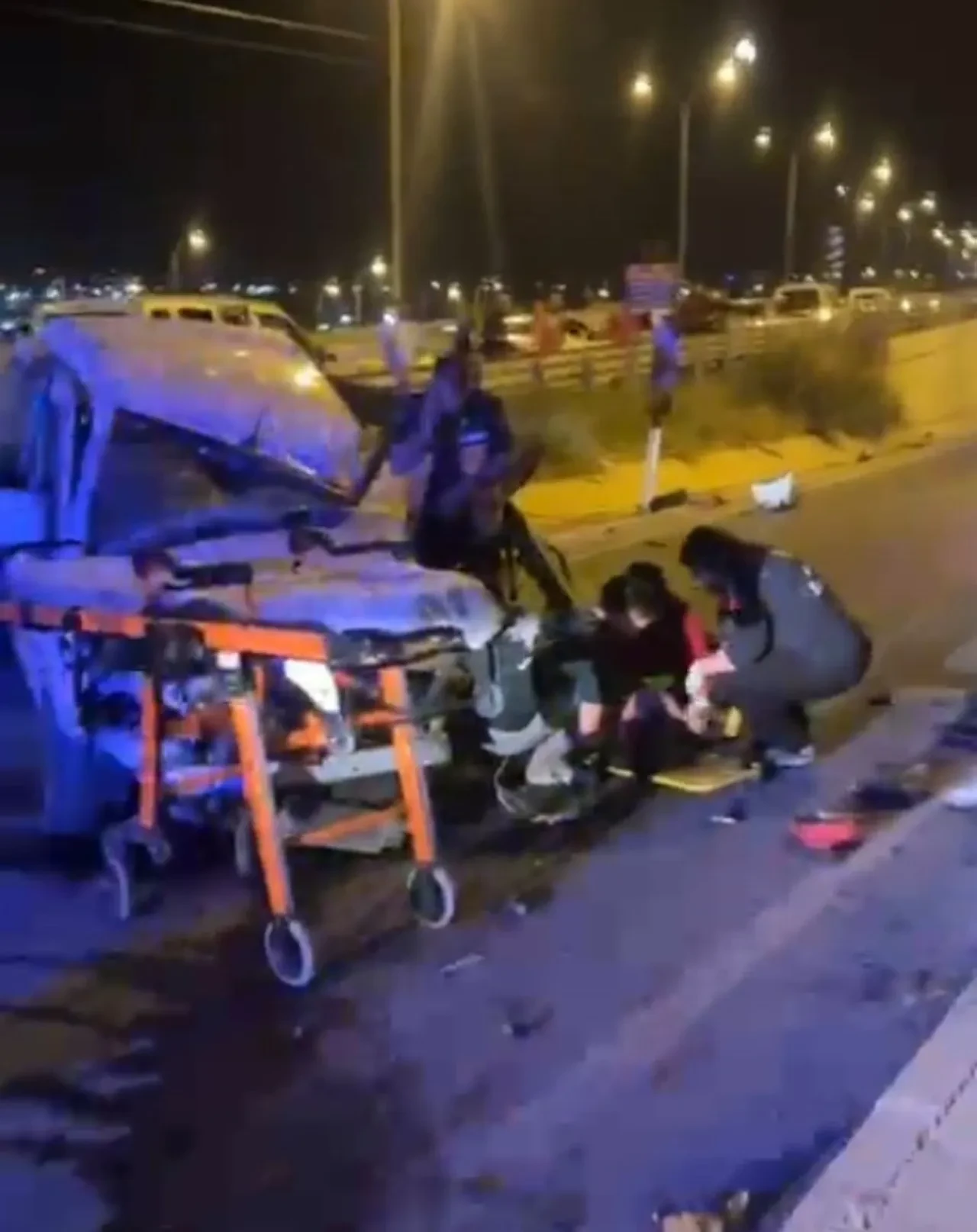 Kahramanmaraş'ta hafif ticari araç bariyere girdi: 1 ölü, 1 yaralı