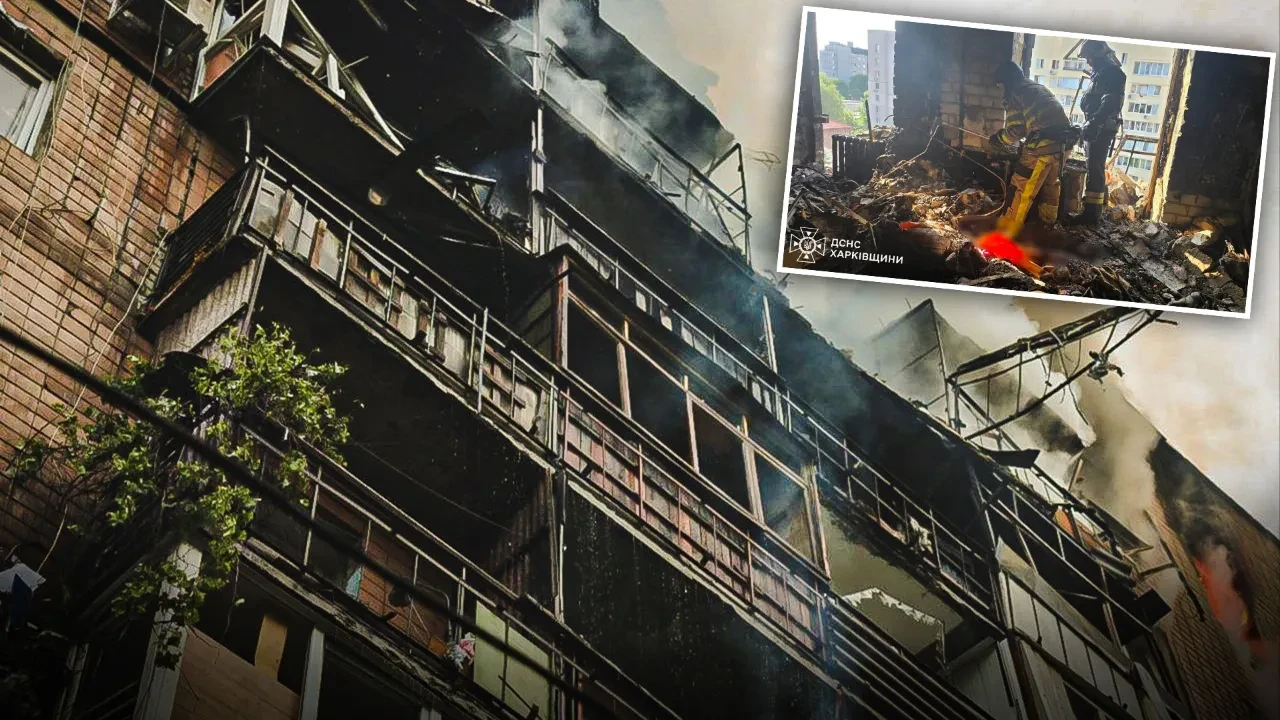 Rusya'dan bugüne kadarki en yoğun saldırı! Harkov şehri yerle bir edildi