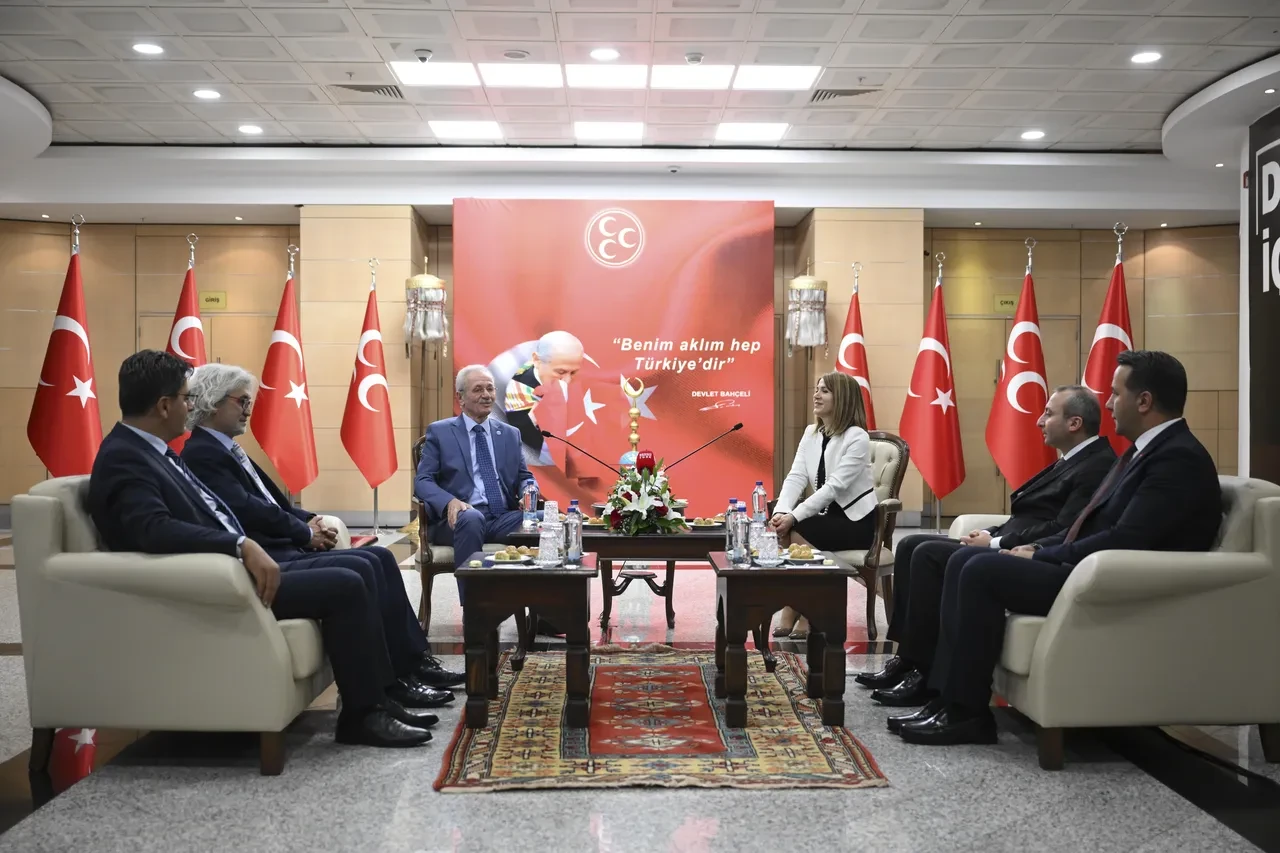 Son dakika | Partiler bayramlaştı: MHP ile DEM Parti bir arada