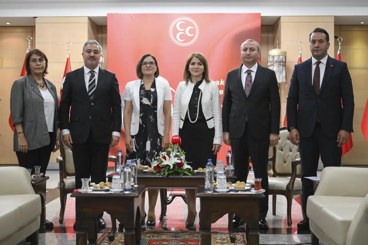 Son dakika | Partiler bayramlaştı: MHP ile DEM Parti bir arada