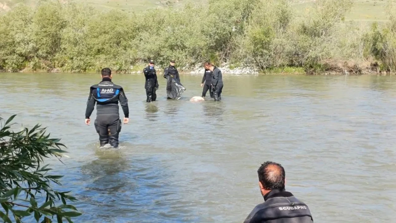 Aras Nehri'nde feci ölüm! Cansız bedeni 2 km uzakta bulundu