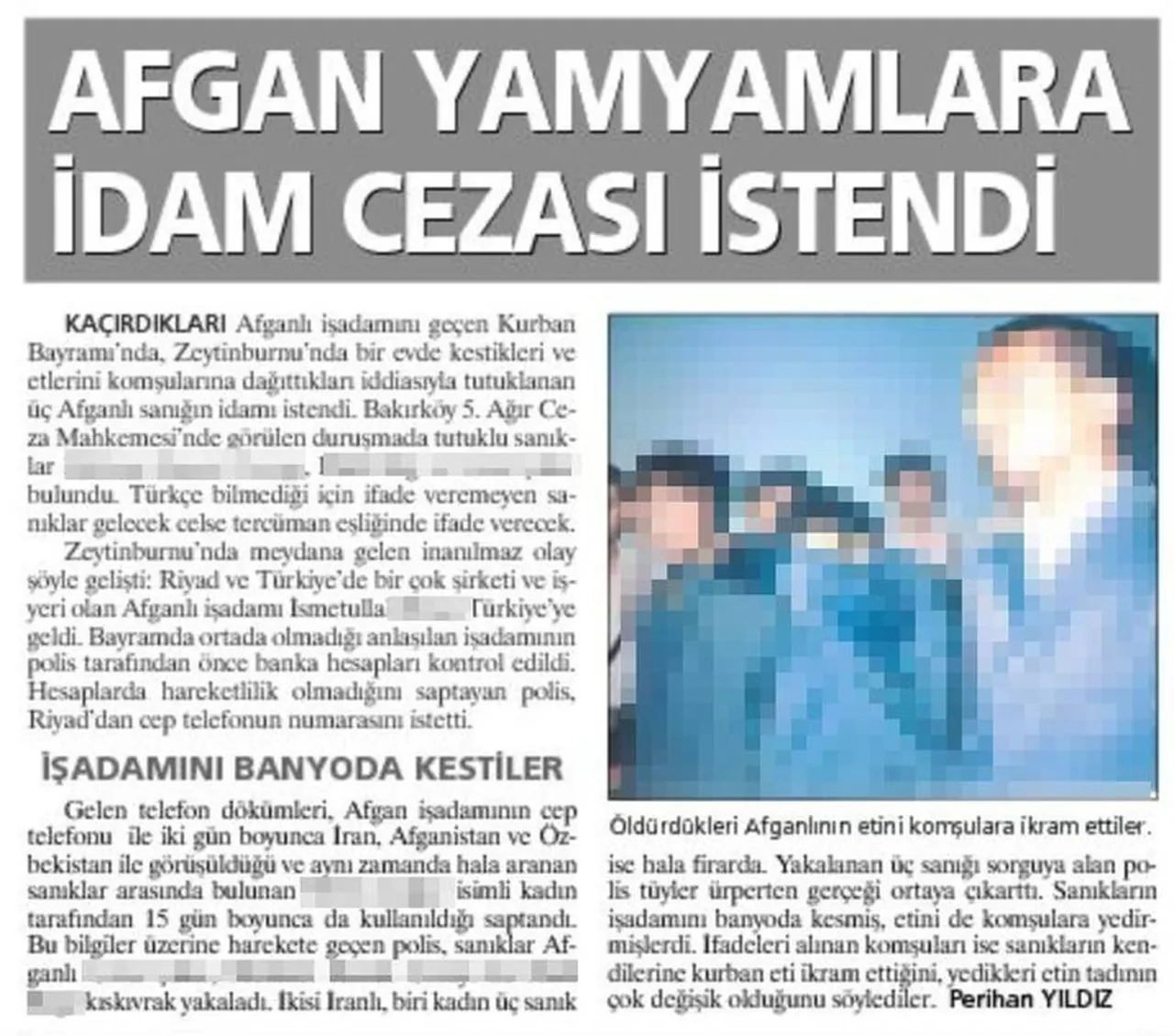 İstanbul'da korkunç yamyam vakası! İş insanını öldürüp kurban eti diye dağıttılar