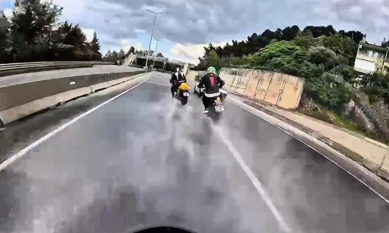 Yol değil adeta tuzak! Feci kazanın yeni görüntüleri ortaya çıktı