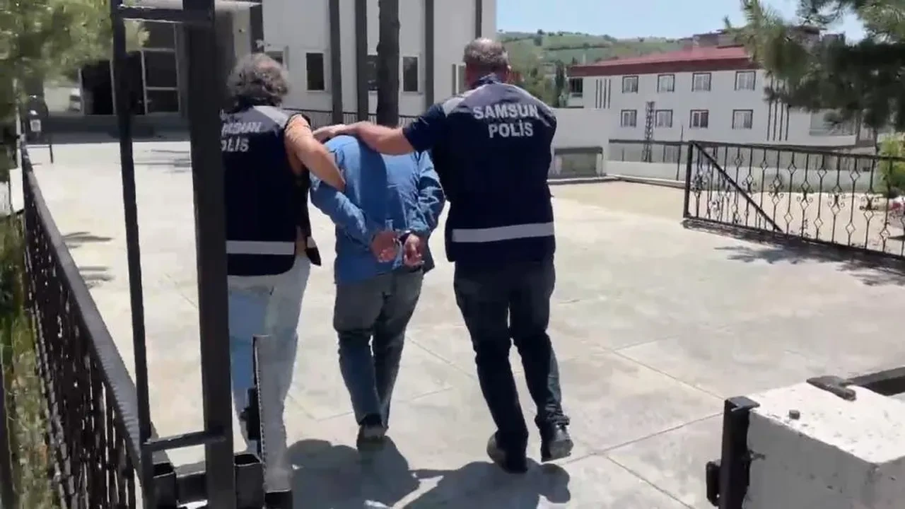Samsun'da 12 yıldır firari olan hükümlü bayram ziyareti sırasında yakalandı