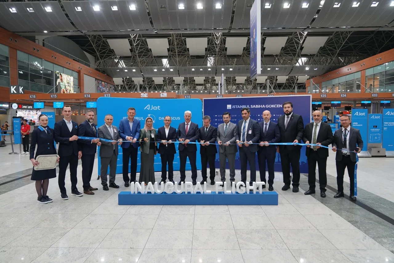 AJet Şam'a ilk uçuşu gerçekleştirdi