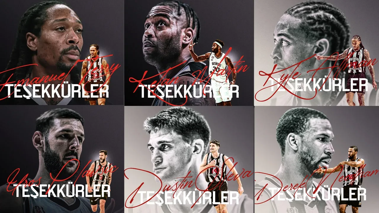 Beşiktaş'ta köklü değişim! 6 oyuncuyla yollar ayrıldı