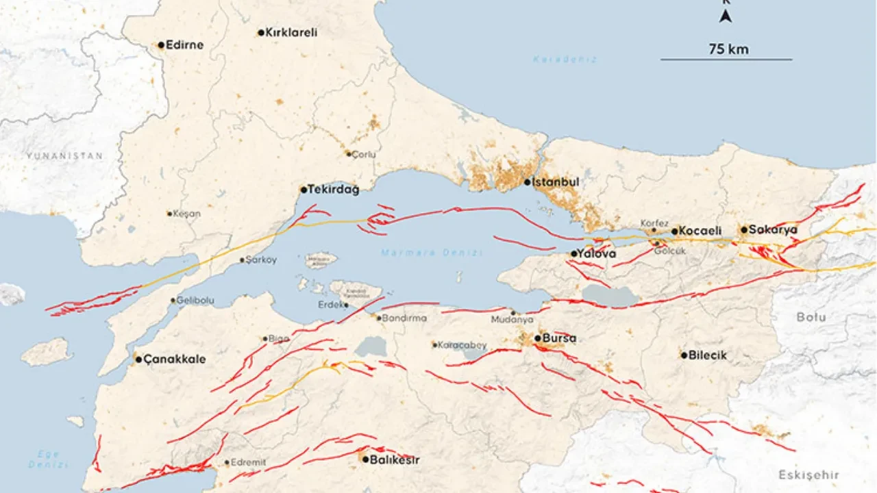 Bursa deprem bölgesi mi? Deprem risk haritası ve fay hatlarının geçtiği yerler 2025