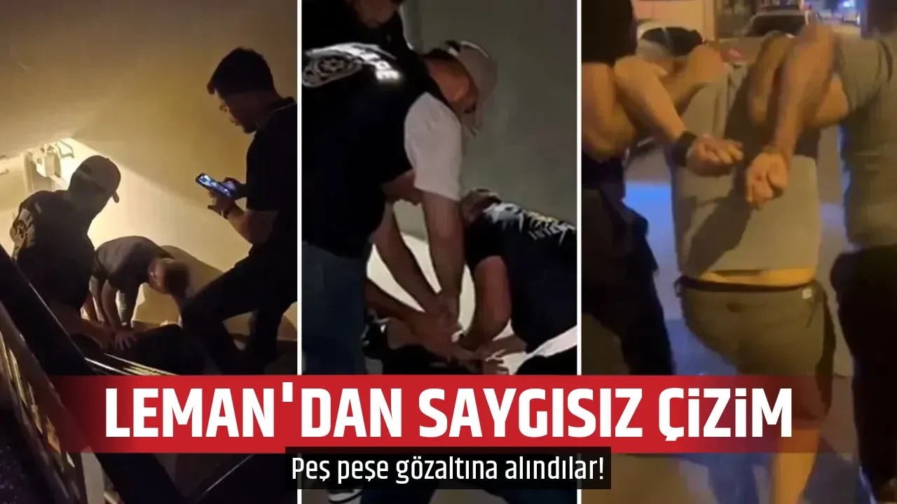 LEMAN'DAN SAYGISIZ ÇİZİM