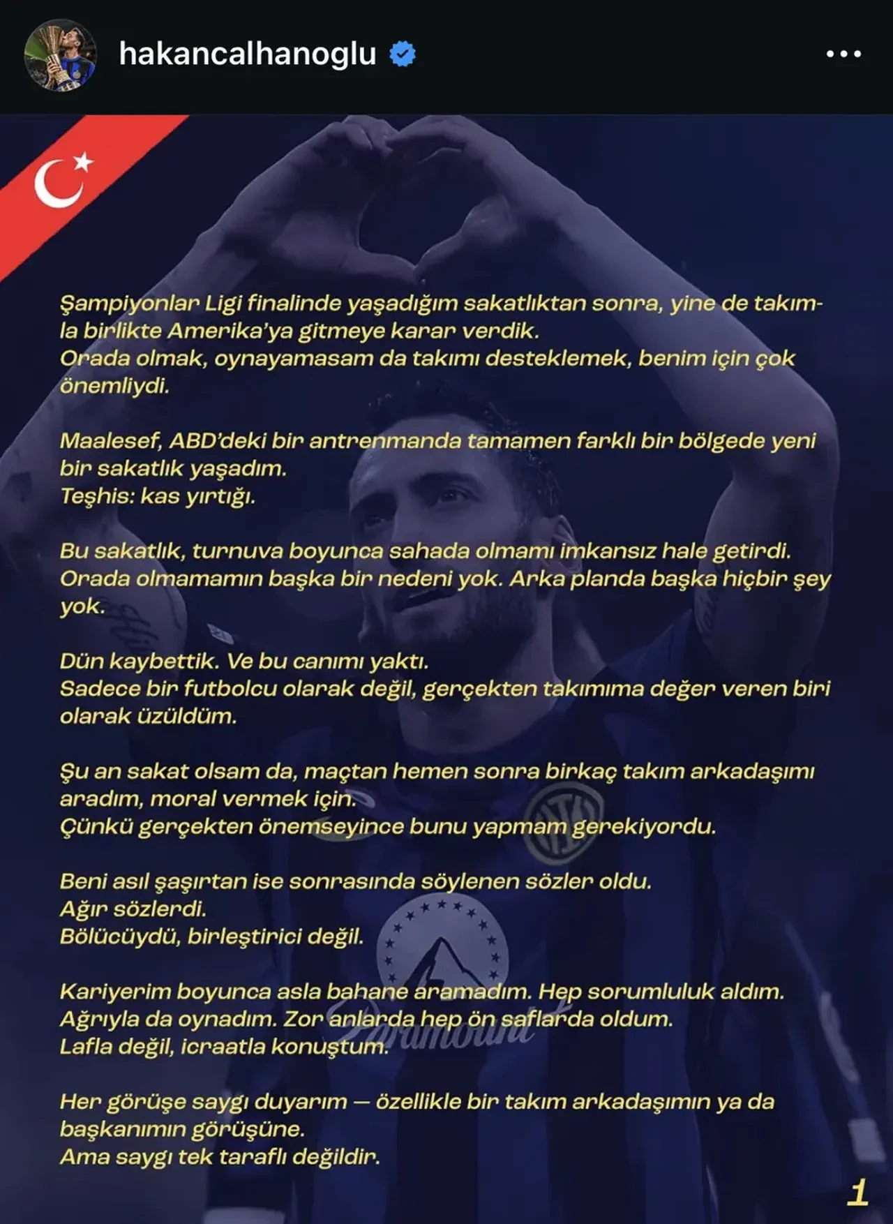 Hakan Çalhanoğlu Inter Başkanı ve Lautaro Martinez'e cevap verdi! Kriz büyüyor