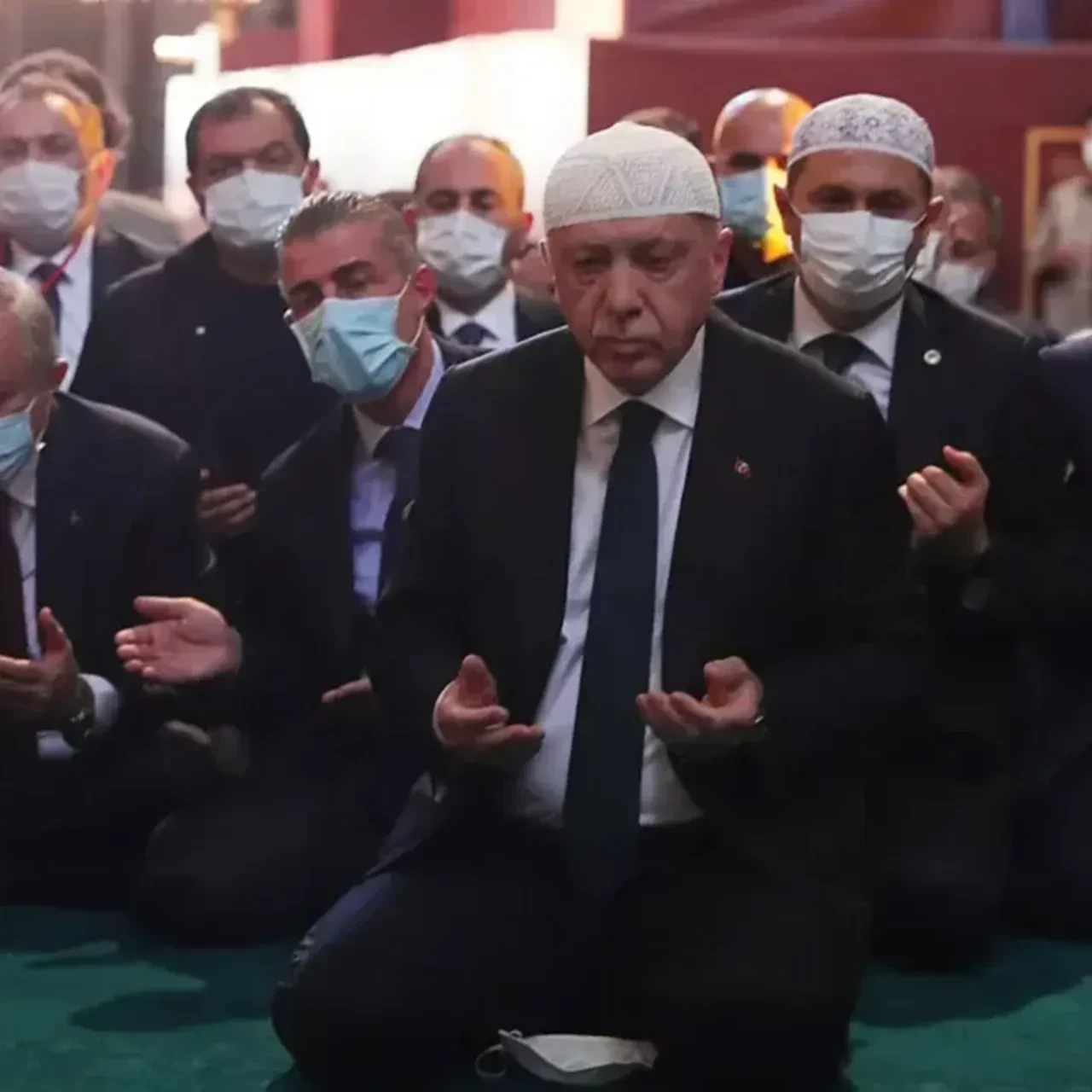 Cumhurbaşkanı Erdoğan'dan Ayasofya paylaşımı