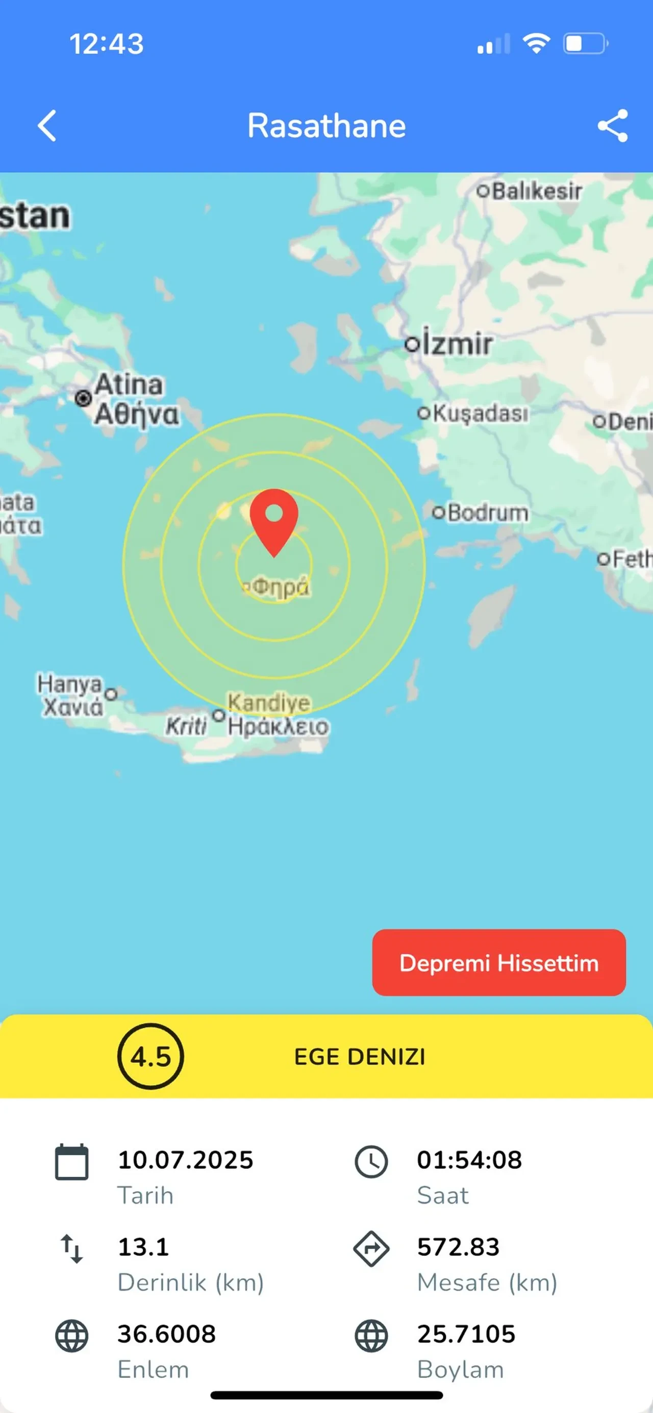 Deprem oldu, Naci Görür hemen uyardı! 'Bölge geriliyor'