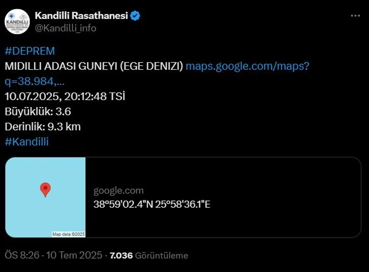 İzmir'de deprem! AFAD ve Kandilli duyurdu