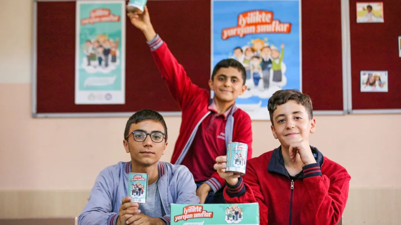 Öğrencilerden 42 ülkedeki 11 bin 608 yetime destek