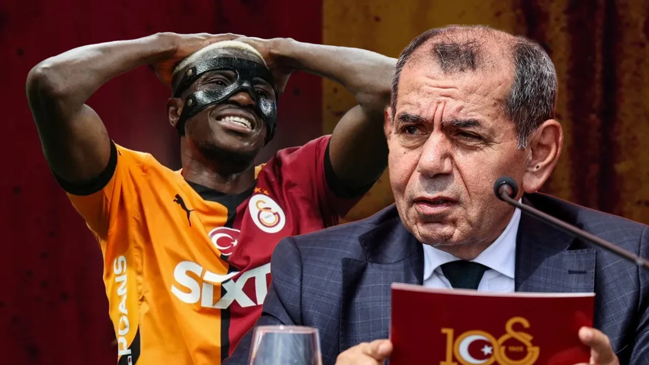 Osimhen transferi yattı mı? Dursun Özbek'ten kafa karıştıran açıklama! 