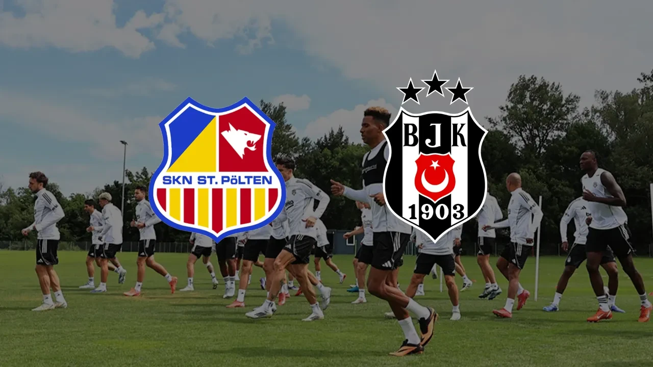 St. Pölten Beşiktaş MAÇ ÖZETİ ve golleri yayınlandı mı? 2-0 Beşiktaş önde bitirdi