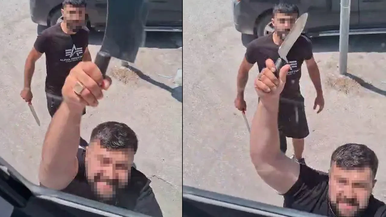 Yol verme kavgasında satırla saldıran şüpheliler tutuklandı