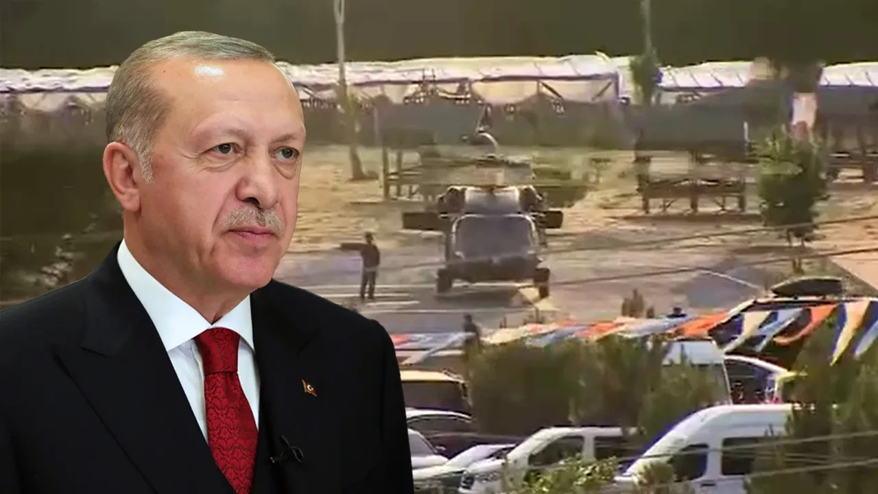 Cumhurbaşkanı Erdoğan helikopterle Kızılcahamam'a geldi