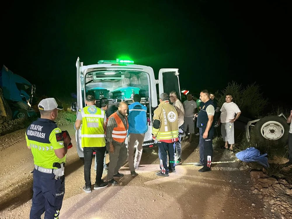 Manisa, Kula’da feci kaza can aldı!