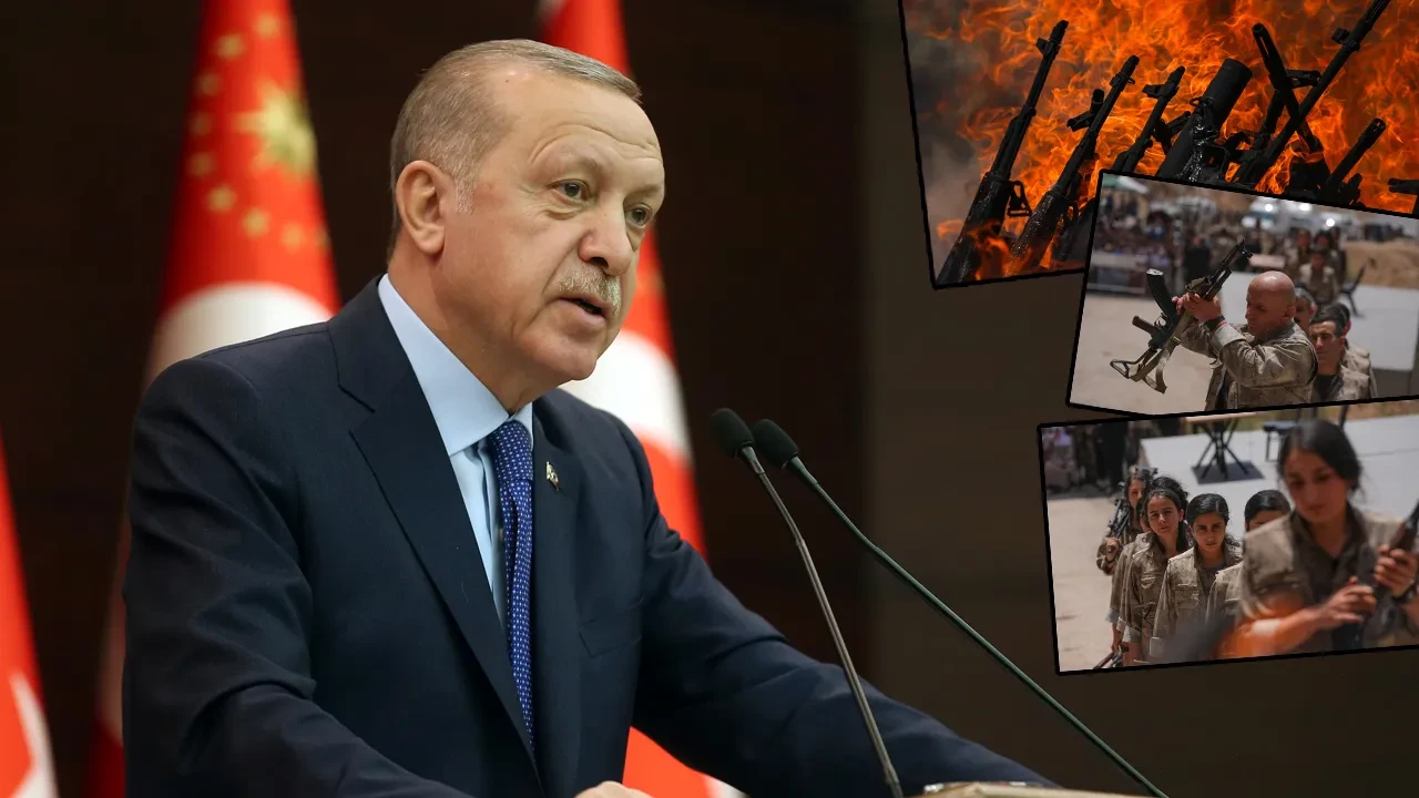 PKK silah bıraktı, Cumhurbaşkanı Erdoğan'dan ilk açıklama geldi