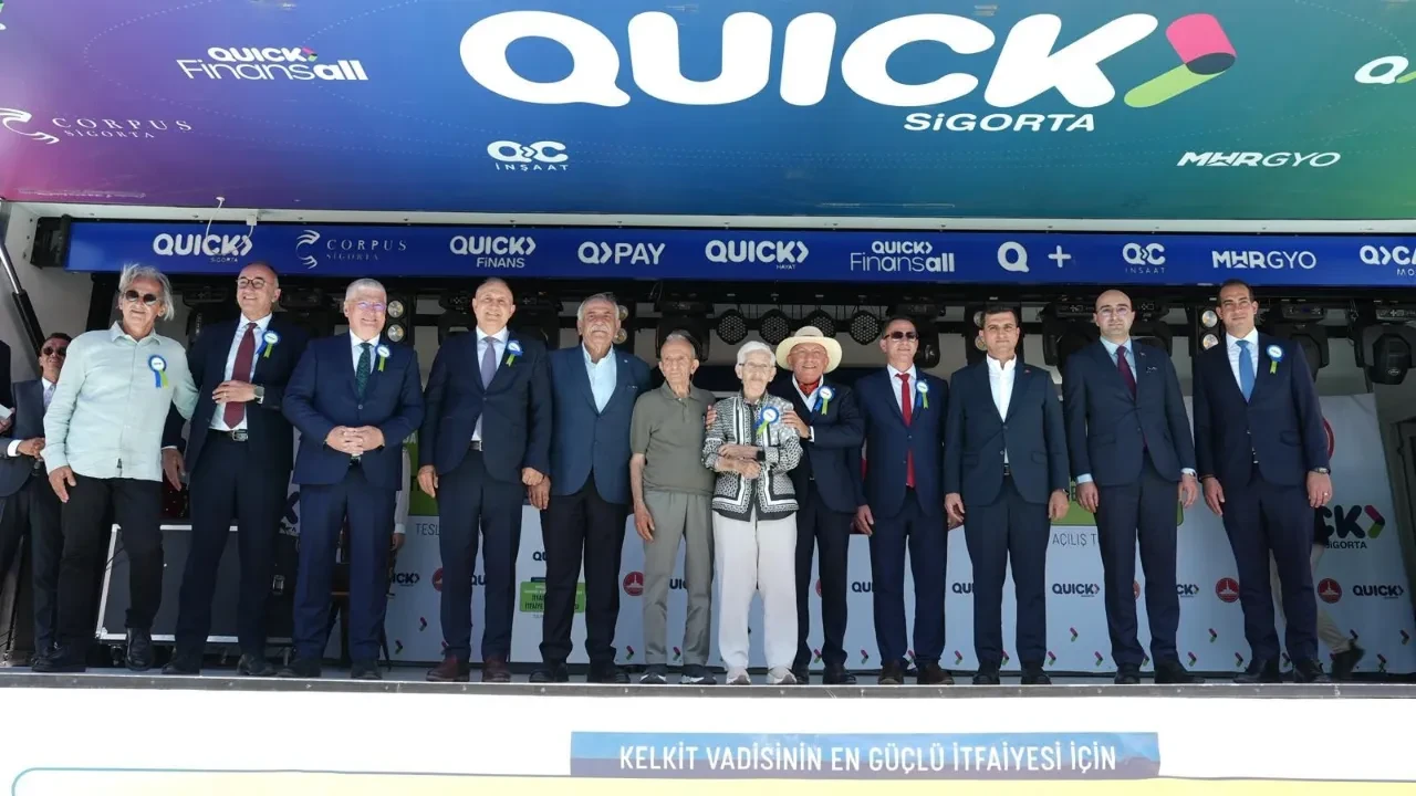 Quick Sigorta ile Kelkit Vadisi’nde yangına karşı ikinci büyük hamle: İtfaiye binası açıldı