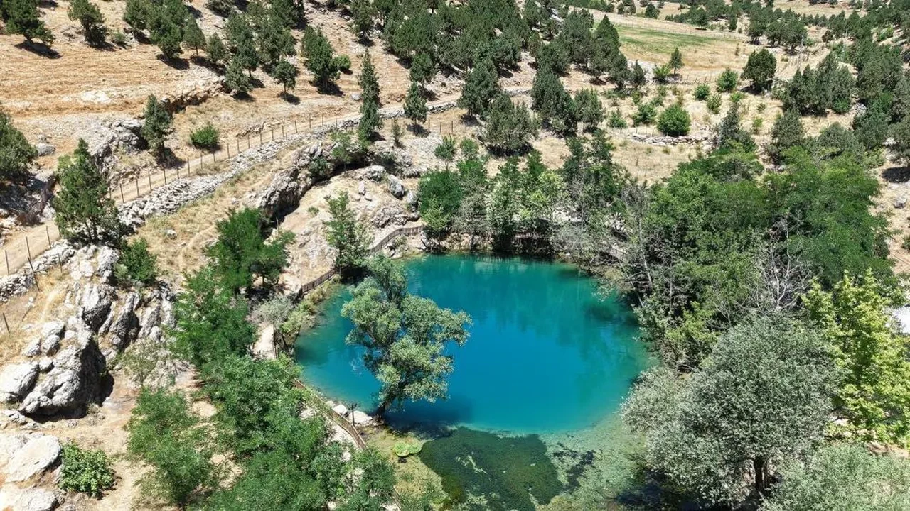 Kahramanmaraş’ın doğal güzelliği: 'Yeşilgöz'