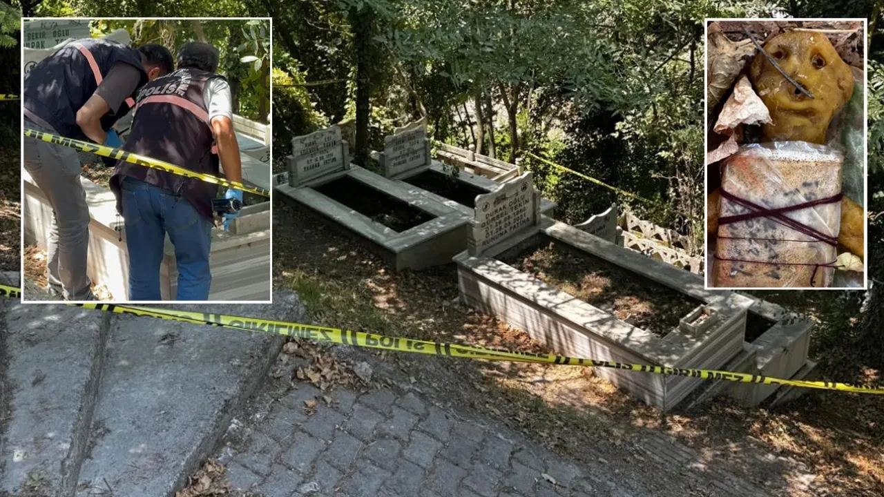 Bartın'da gizemli olay! Mezardan bal mumu bebek ve muska çıktı: Yazılanlar beddua ettirdi