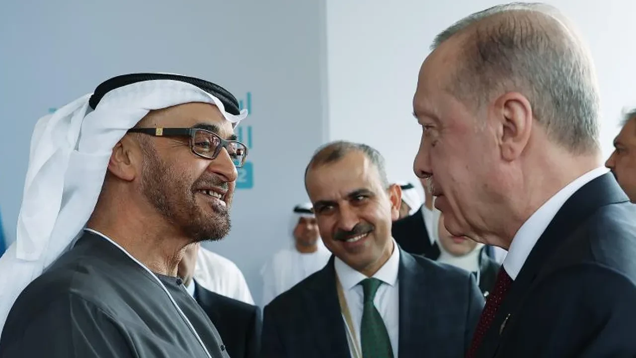 Cumhurbaşkanı Erdoğan, BAE Devlet Başkanı ile görüştü