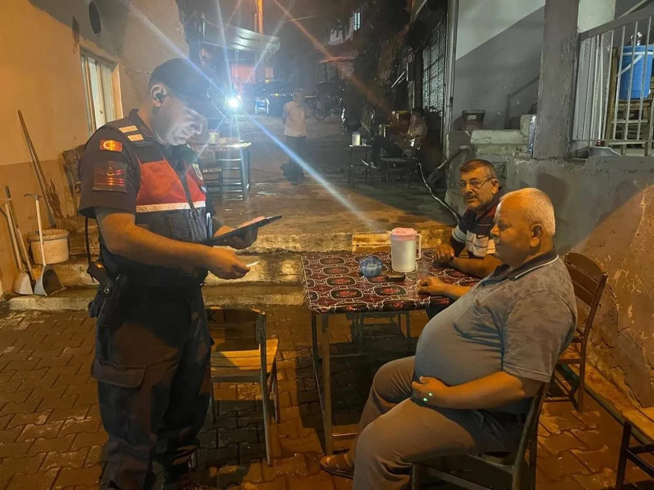 Jandarmadan sıcak nokta uygulaması