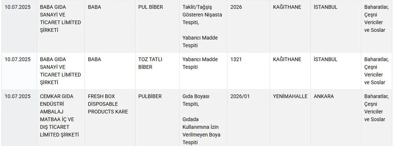 Lahmacunda sakatat, pide harcında tek tırnaklı eti! Bakanlık o markaları ifşa etti