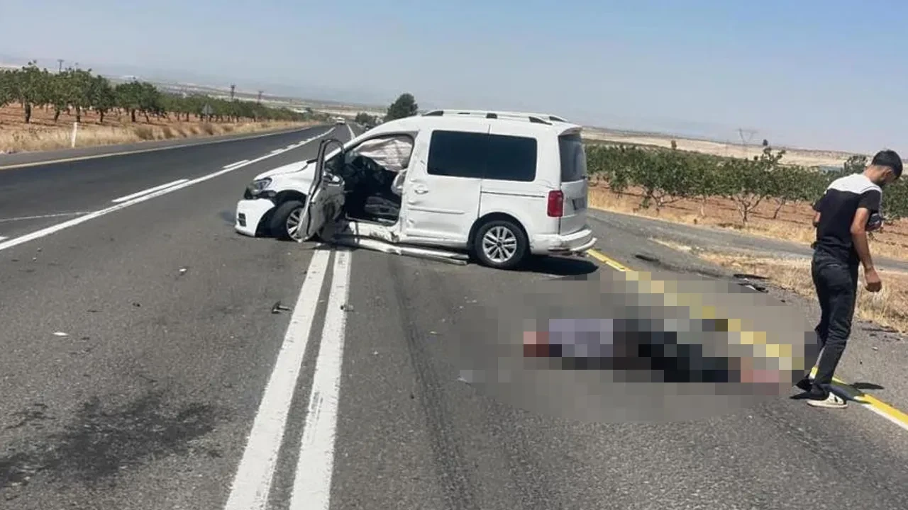 Şanlıurfa'da feci kaza! Bedeni yola savruldu