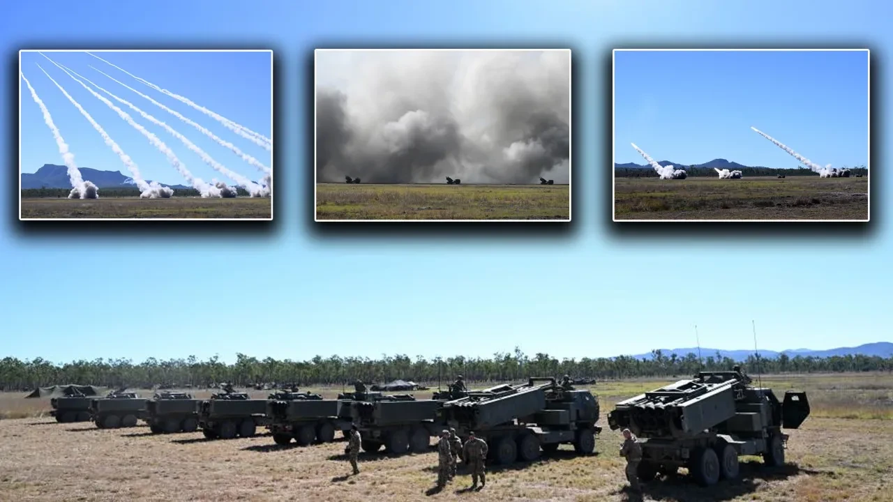Avustralya ordusu ortak tatbikatta HIMARS’ı ilk kez ateşledi