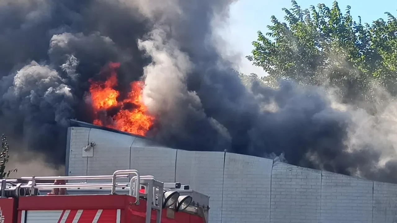 Pendik'te arıtma tesisinde yangın! Ekipler bölgede