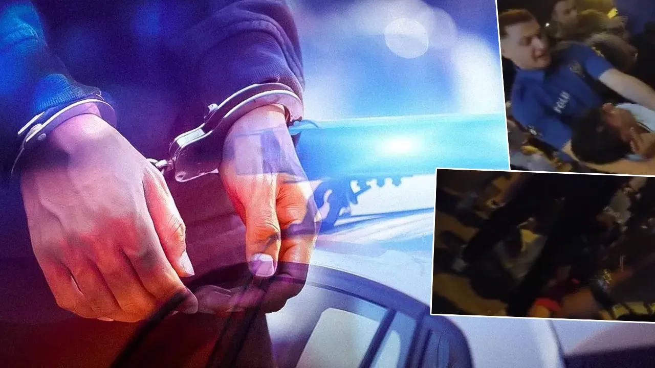Taşkınlık çıkaran grup, polislere saldırdı! Bölgeden silah sesleri yükseldi: Çok sayıda gözaltı var