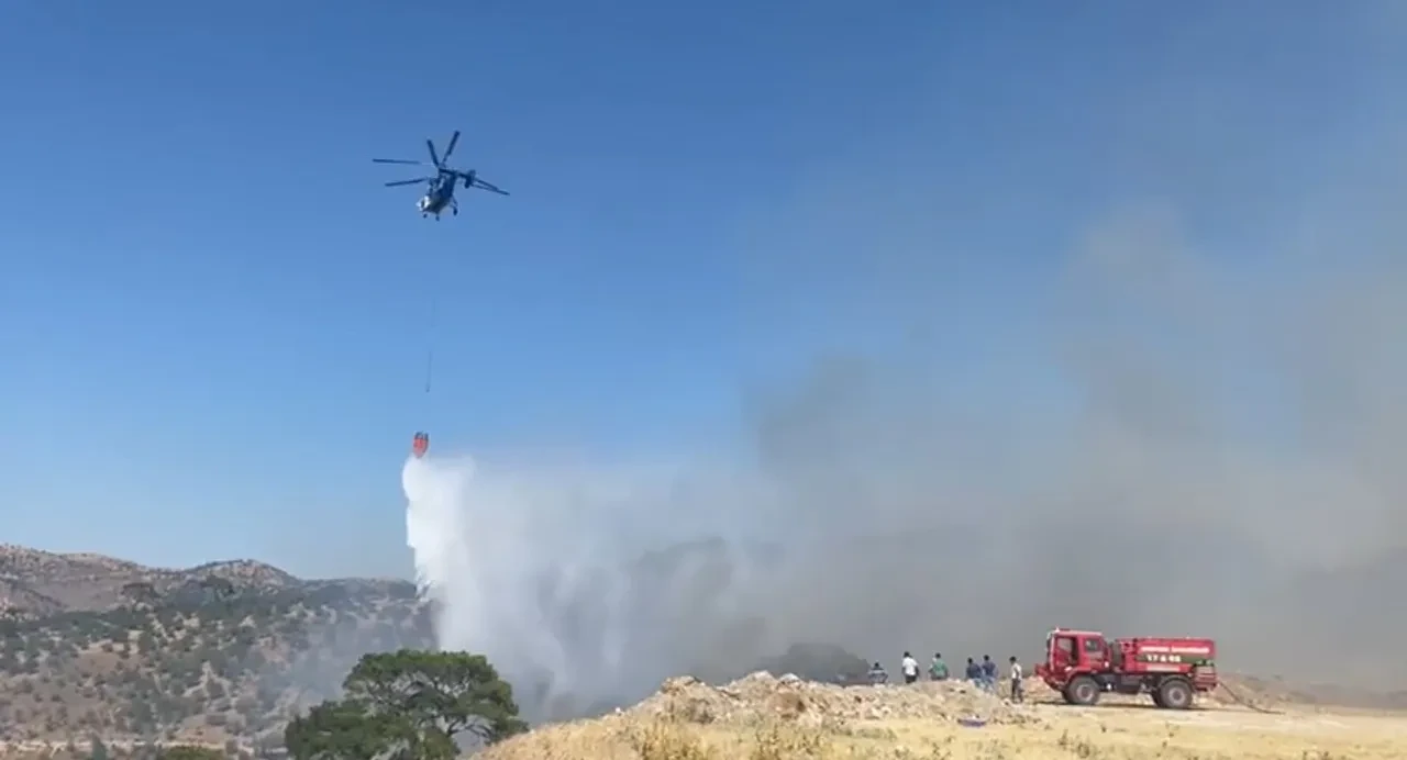 Çanakkale'de iki köy tahliye edildi