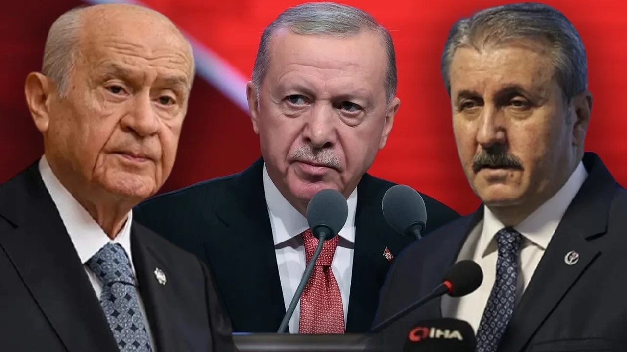 TBMM'de üçlü zirve! Cumhurbaşkanı Erdoğan, Devlet Bahçeli ve Mustafa Destici görüştü