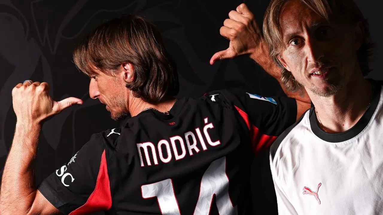Real Madrid'den ayrılan Luka Modric yeni takımına imzayı attı