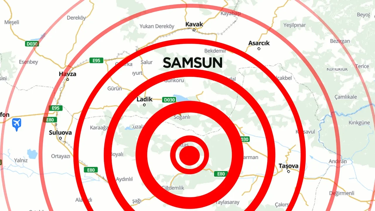 Samsun deprem ile sarsıldı! AFAD'dan sarsıntıya ilişkin açıklama